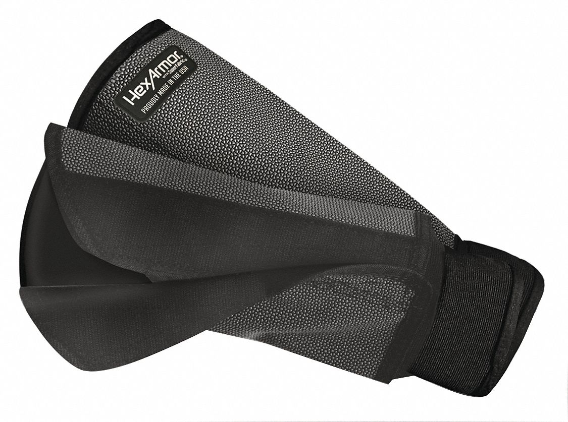 CUT-RESISTANT SLEEVE, ANSI/ISEA CUT LEVEL A7, SUPERFABRIC THUMBHOLE, GREY, M