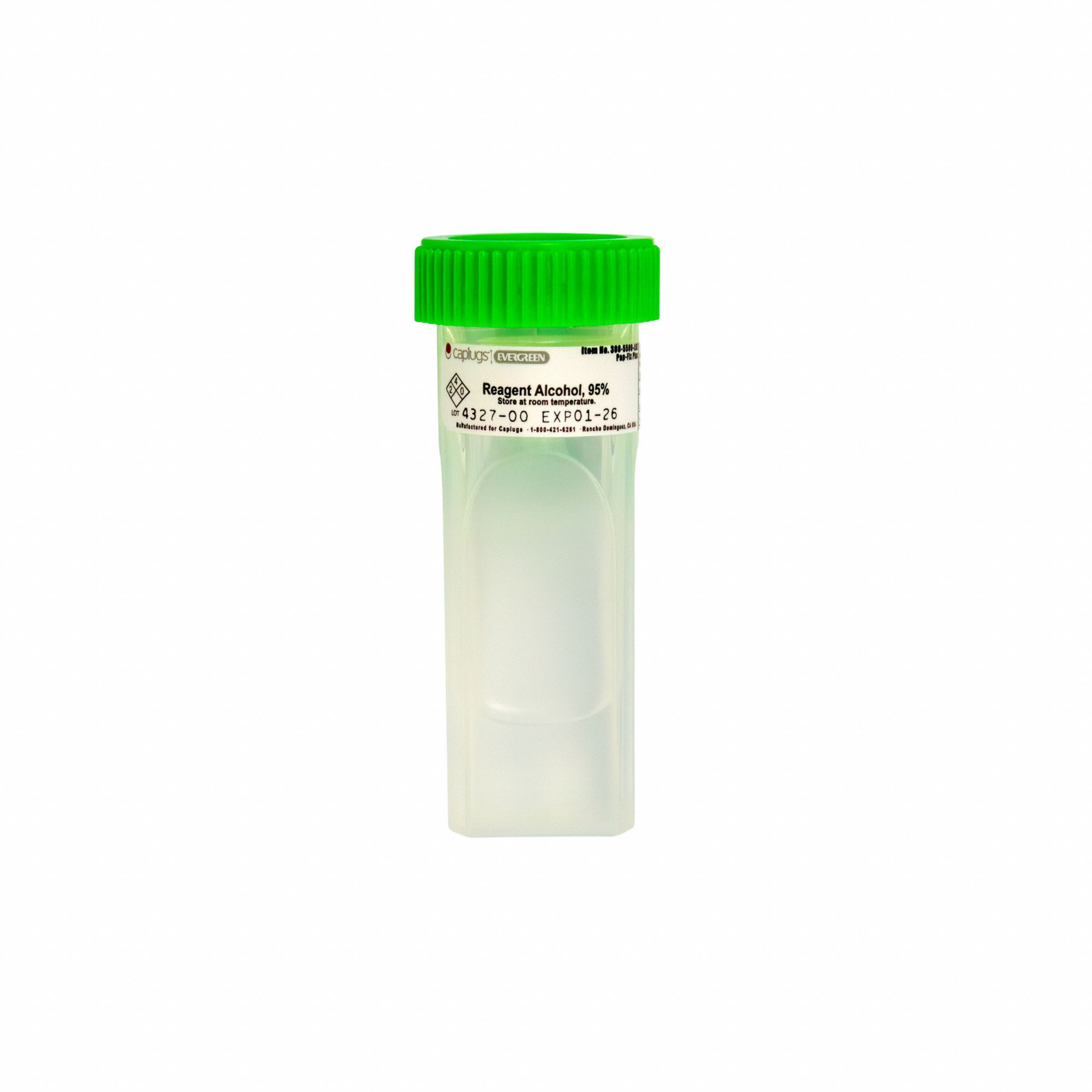Alcohol Prefilled Coplin Slide Jars: 4 Sample Capacity, 98 mm Ht, 30 mm Wd, Cytology (MPN 3085500G8KE1). Key specifications — Material: Polypropylene Copolymer; Product Type: PAP Jar; Brand: CAPLUGS.