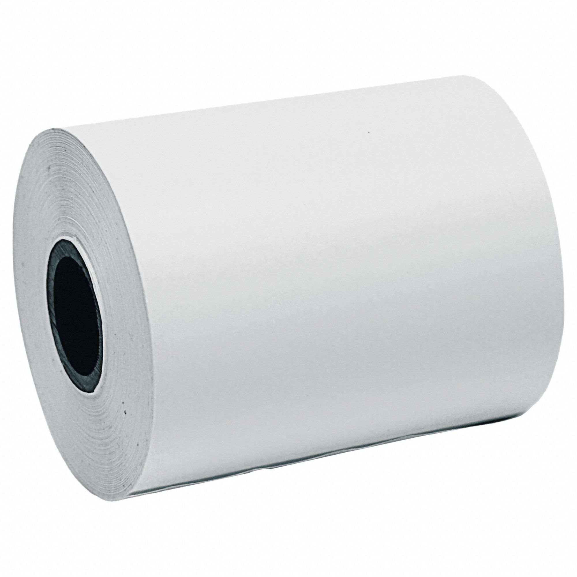 Barcode Printer Label: 3 in Label Wd, 3 in Label Ht, White, 3/4 in Core Dia.