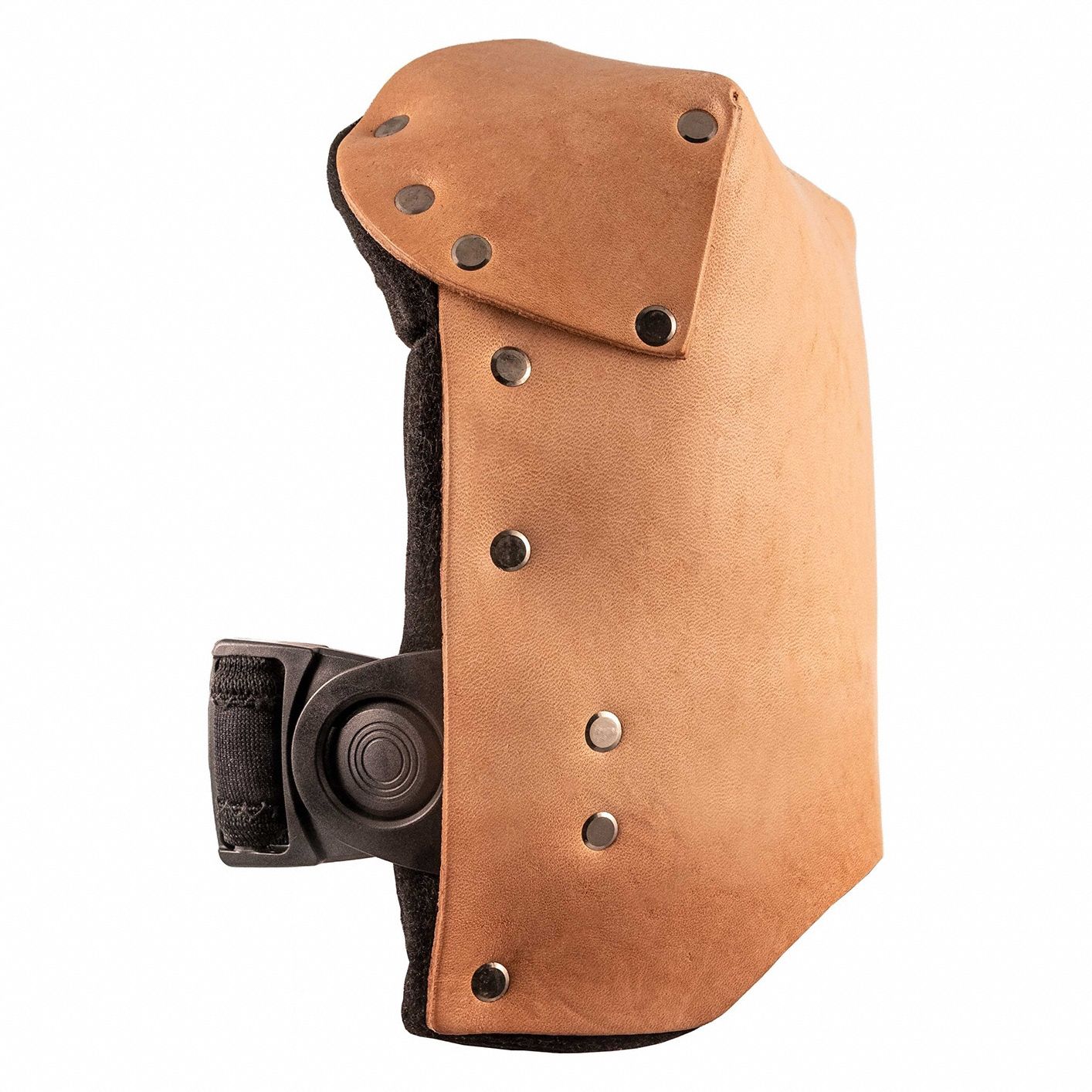 Knee Pad, Leather, Deluxe w/Neo, Tan, PR