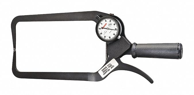 OUTSIDE DIAL CALIPER GAGE 0-2IN .00