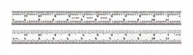 RULE-SEMI FLEX 12IN