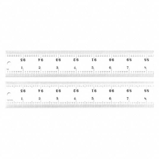 STARRETT, C416R-96, 8 ft, Ruler - 30A985|C416R-96 - Grainger