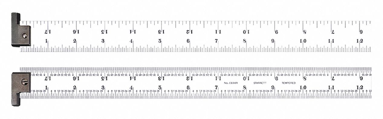 STEEL RULE 18IN 4R GRAD WITH HOOK