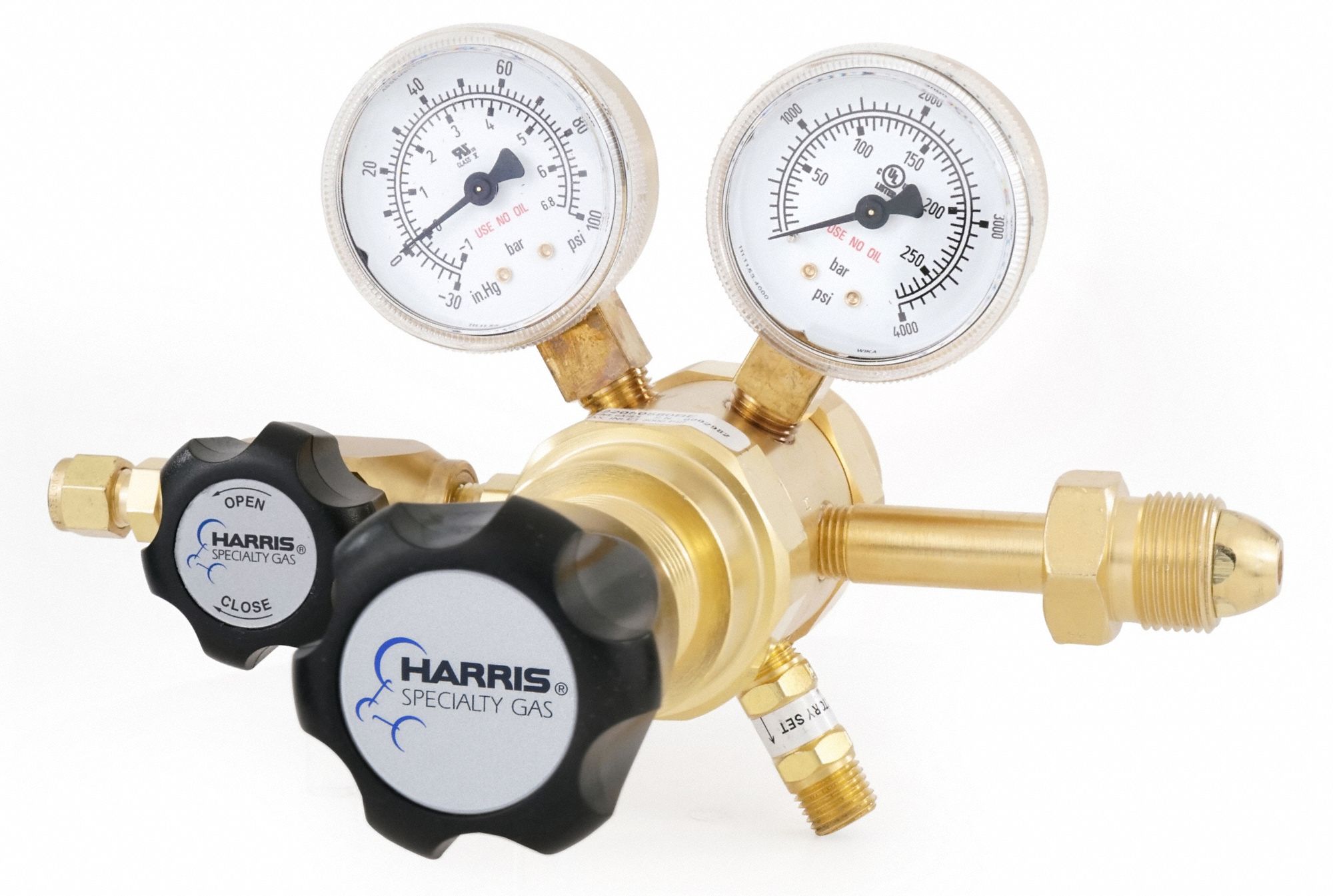 Harris High Purity Gas Regulator Two Stage Cga Inlet In Tube