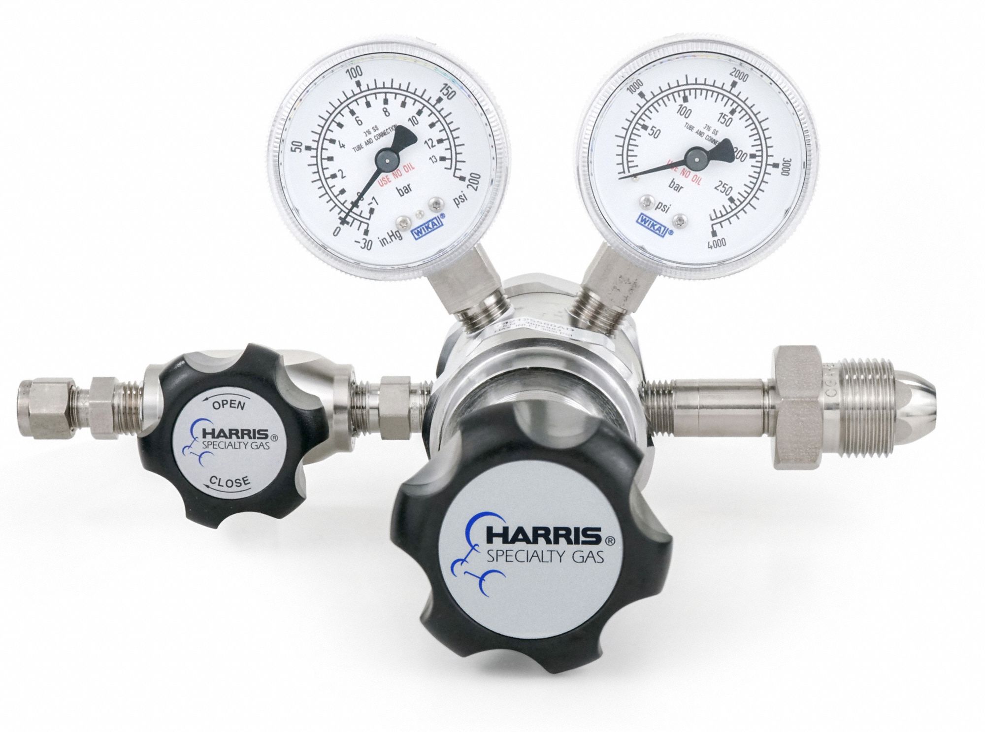 Pressure Regulators Tools 3000Psi High Pressure SS316L Two Stage