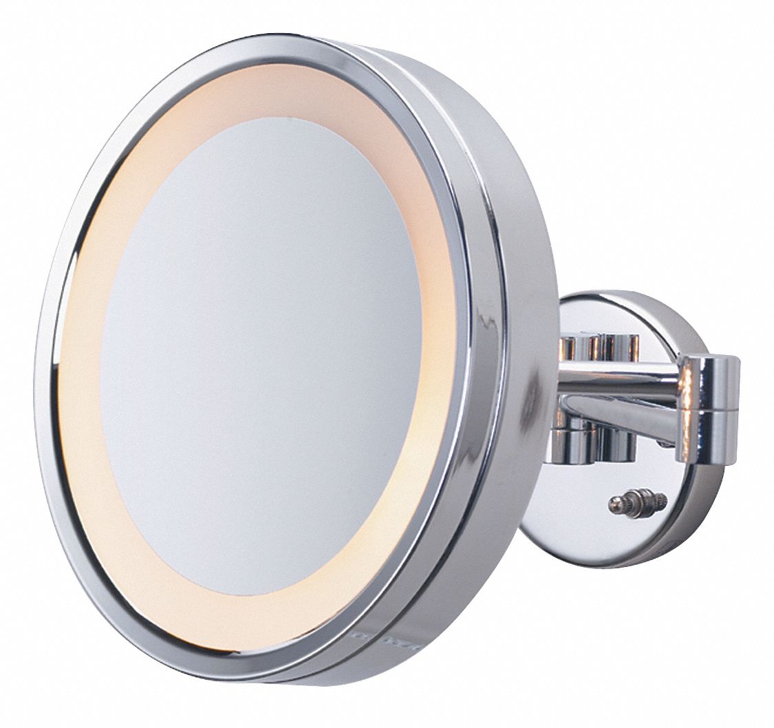 plug in lighted mirror