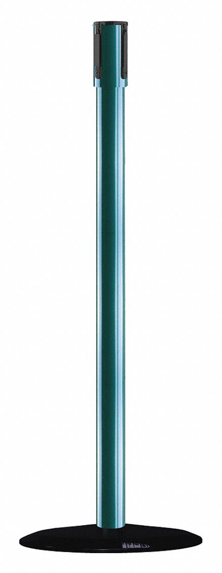Receiver Post, 38 In H, Green
