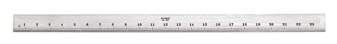 Starrett 380-18 18-inch Steel Straight Edge Cutting STARRETT