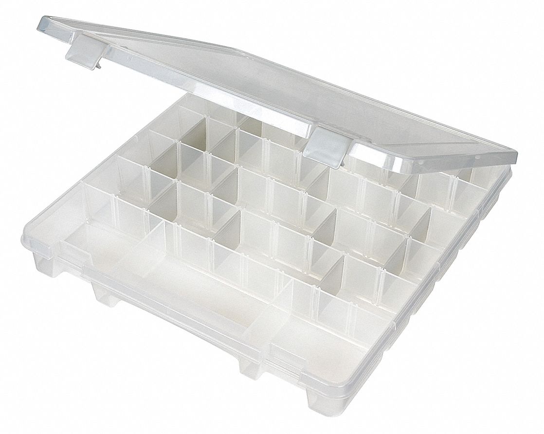 30C450 - Adjustable Compartment Box Clear