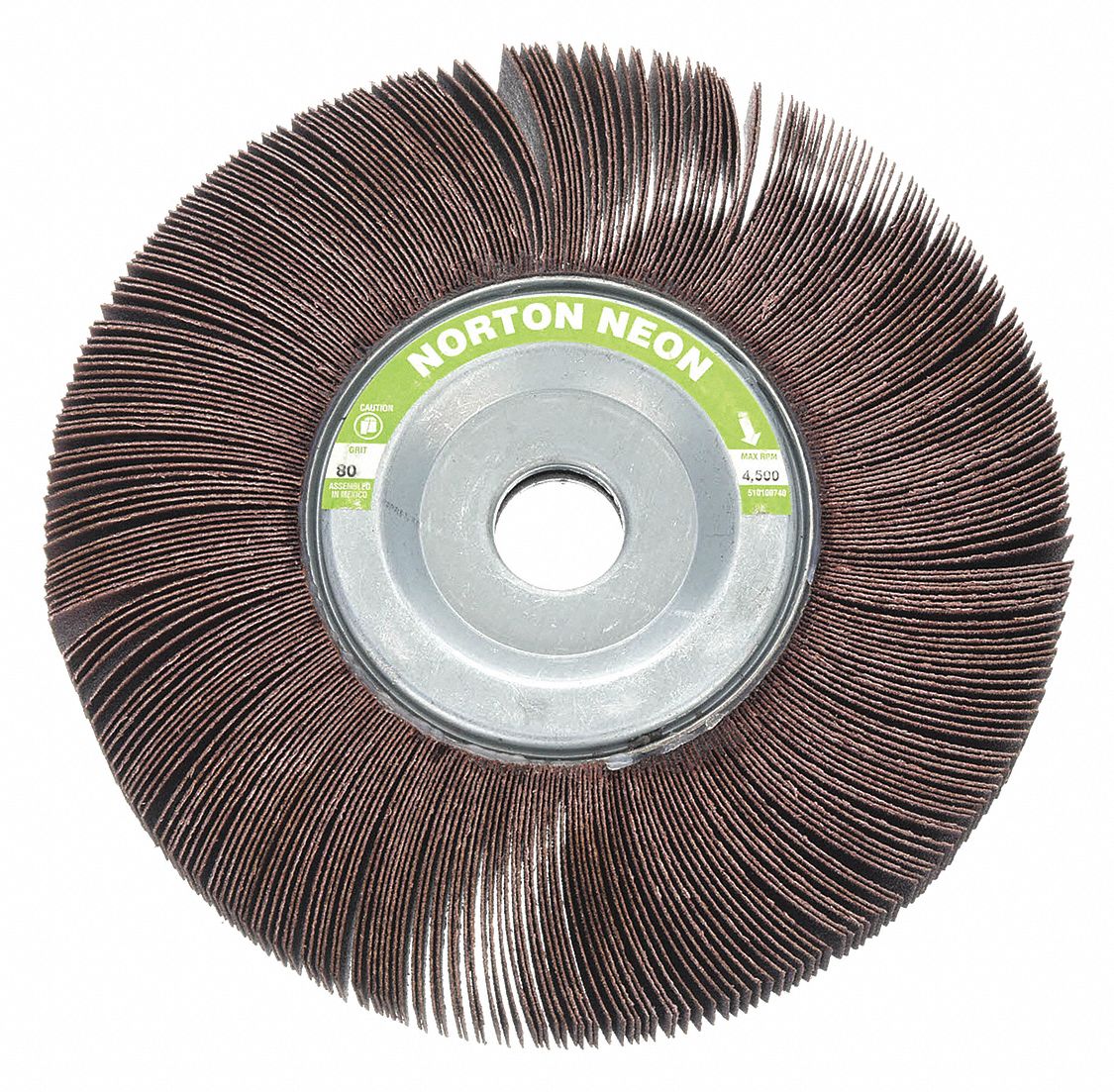 NORTON, Unmounted Flap Wheel, Coated, Unmounted Flap Wheel 30C819