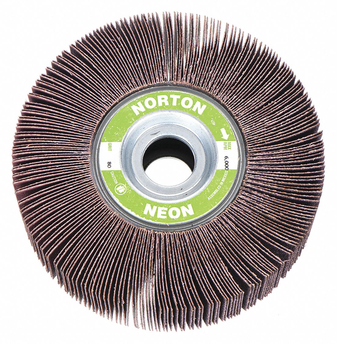 NORTON, Unmounted Flap Wheel, Coated, Unmounted Flap Wheel 30C835