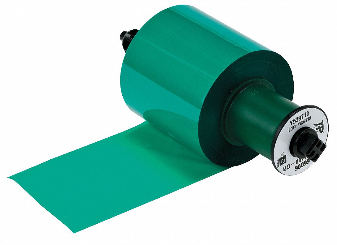 2 11/32 in x 984 ft, Green, Single-Color Printer Ribbon - 30CZ99|IP ...
