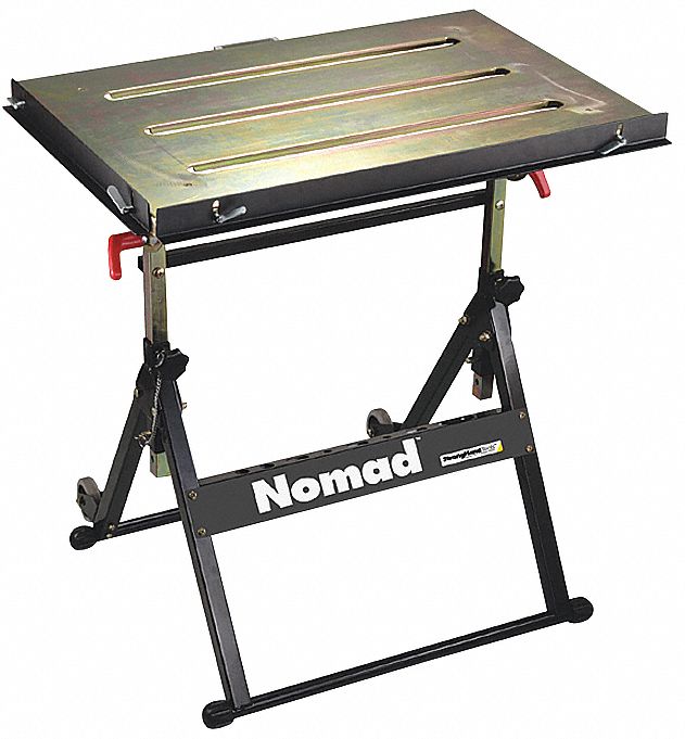 Portable Welding Table 30 in W 20 in D