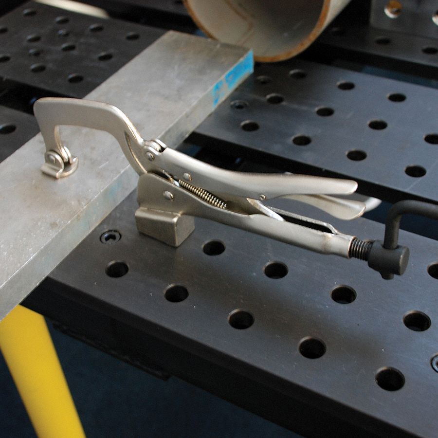 BUILDPRO Table Mount Clamp, 33/8 x, 4 x, 12 In 30D258PTT934K Grainger