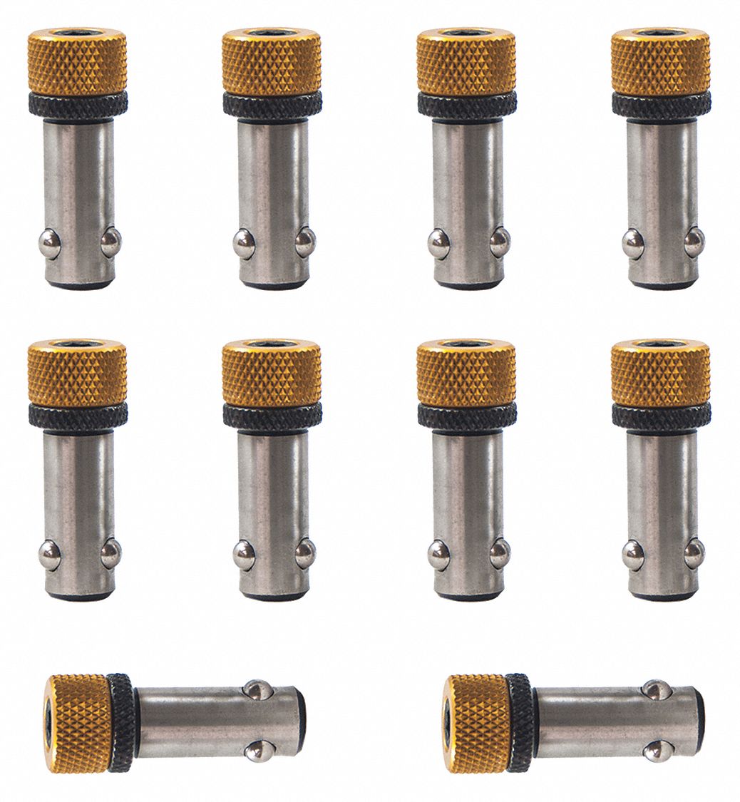 Buildpro Ball Lock Bolt Multi, PK10 Includes Ten Ball Lock Bolts T55016