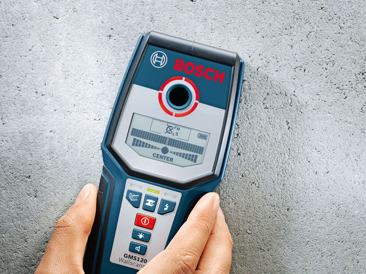 BOSCH Wall Scanner, 43/4 In Depth, LCD 30D487GMS 120 Grainger