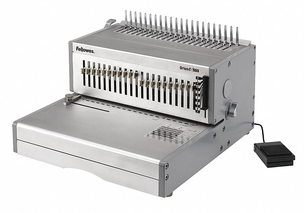 30D527 - Binding Machine Comb Light Gray