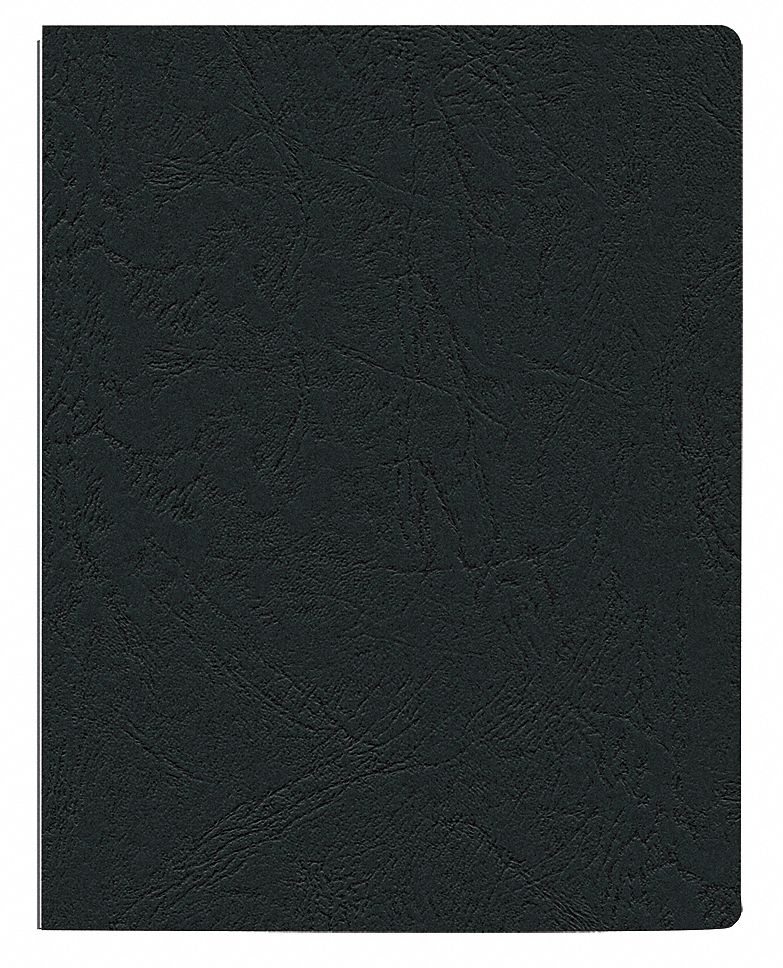 30D535 - Binding Cover Blk 8-3/4x11-1/4 In. PK200