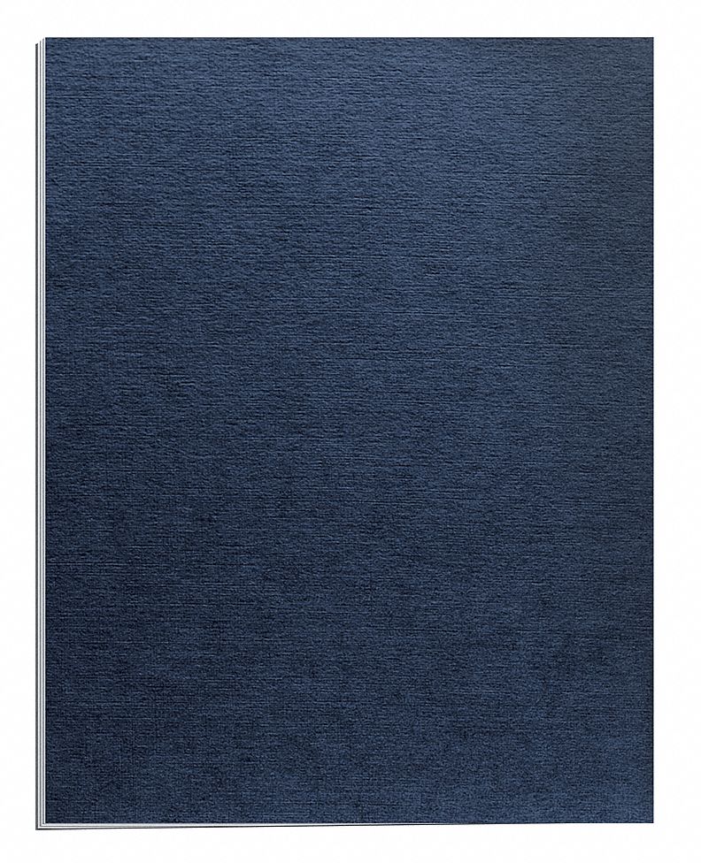 30D536 - Binding Cover Navy 8-1/2x11 In. PK200