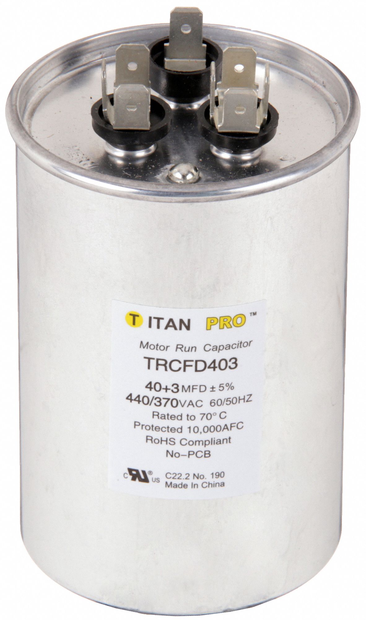 Introducing Titan FX - Multi-Rated Run Capacitors!!!