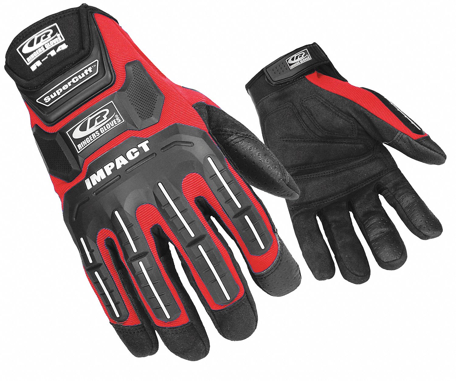 RINGERS GLOVES Guantes de Impacto Rojo - Guantes y Mitones para ...