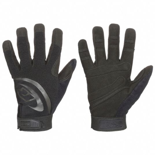 RINGERS GLOVES, Stealth, Leather/Synthetic Leather, Mechanics Gloves ...