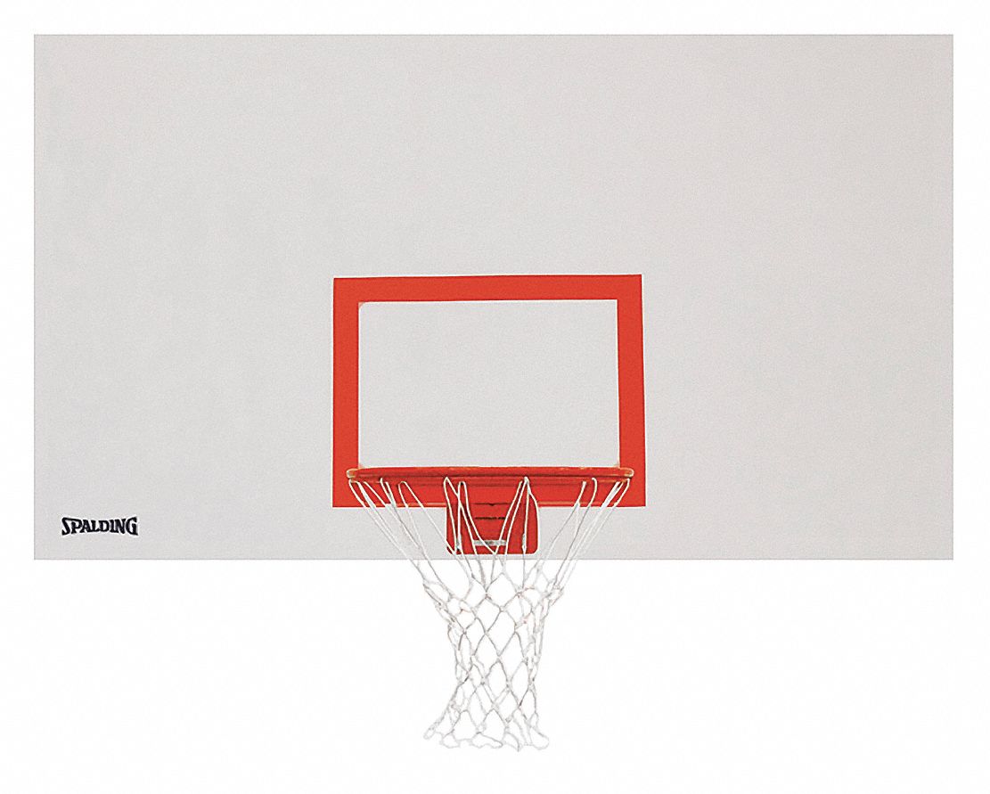 SPALDING Steel Basketball Backboard 30D959413062 Grainger