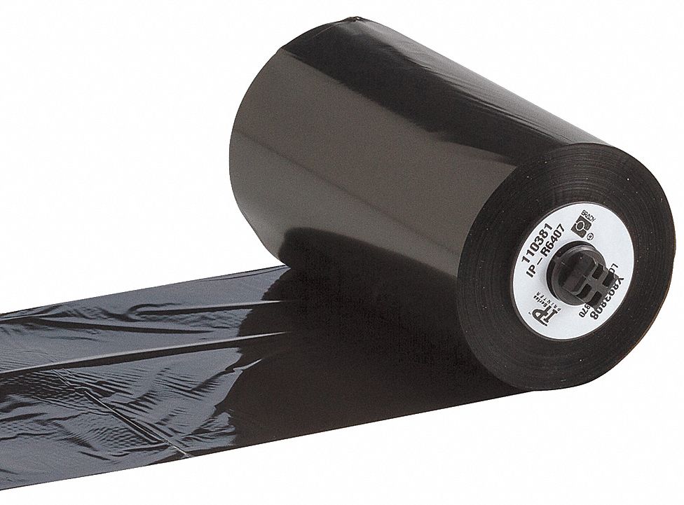 4 5/16 in x 984 ft, Black, Single-Color Printer Ribbon - 30DA10|IP ...