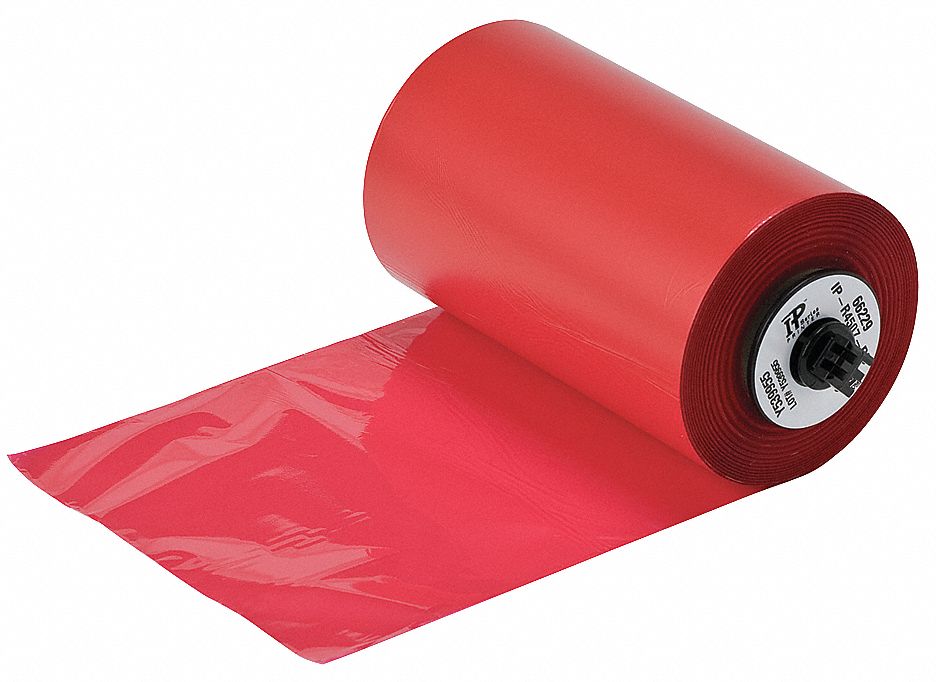 Single-Color Printer Ribbon: 4 5/16 in x 984 ft, Red, Resin, R4400