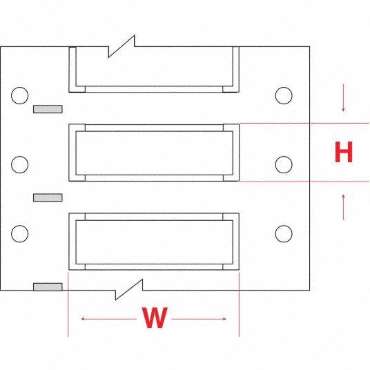 Brady Part: VP750-K-BX, 307048