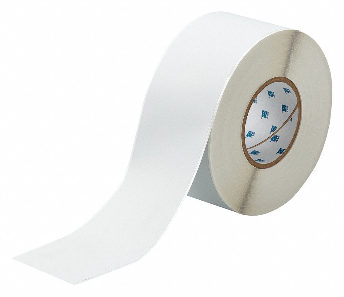 Continuous Label Stock: Tamper Indicating Footprint 'Checker Board' Pattern, 3 in x 300 ft