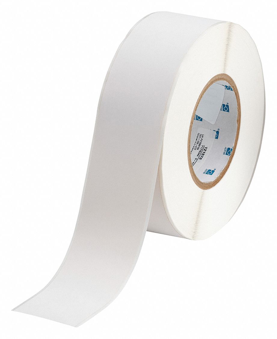 Wraparound Label: Polyimide, Black on White, For 28 AWG to 20 AWG Wire Gauge