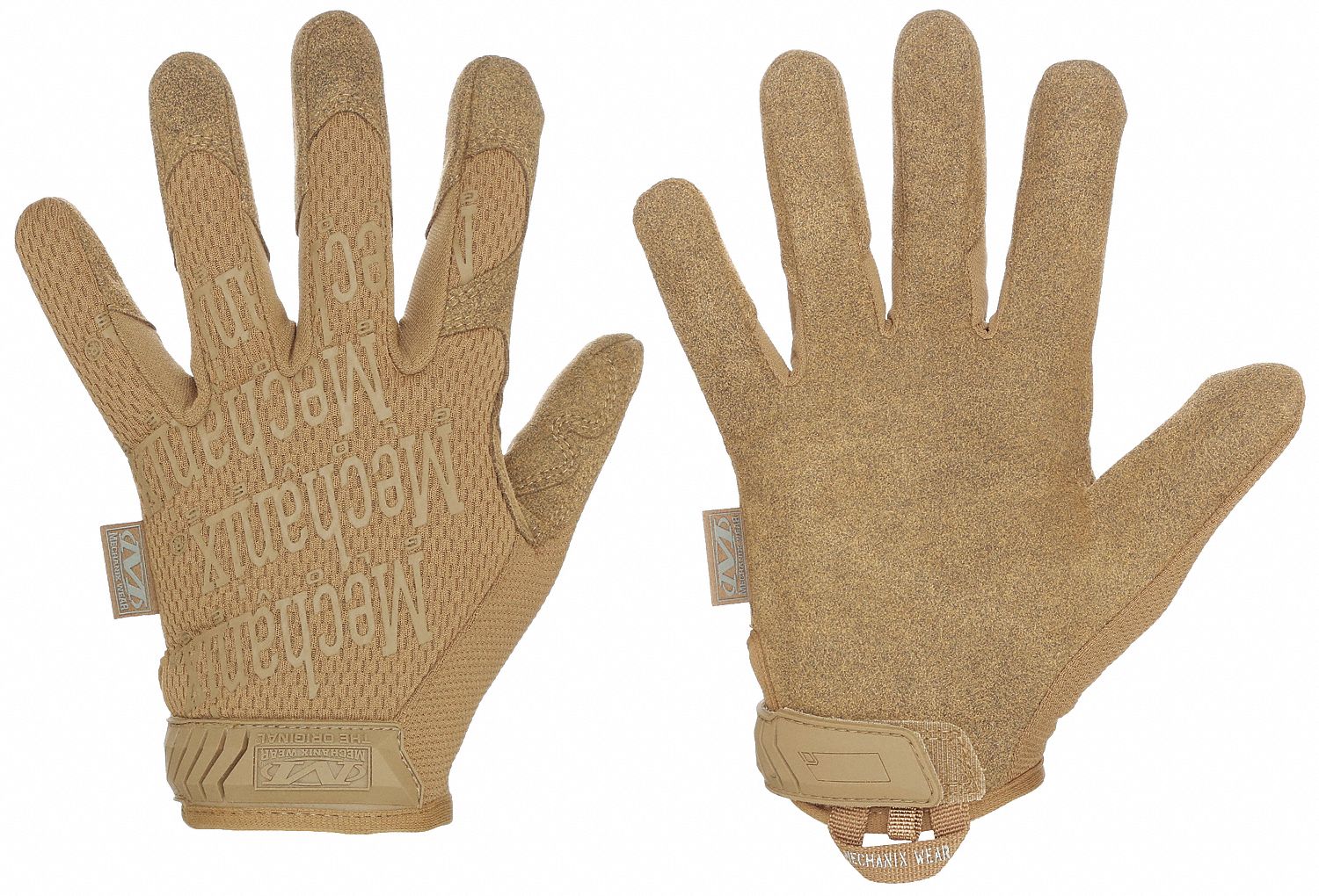 MECHANIX WEAR, TwoWay Stretch Spandex, Clarino Synthetic Leather, Anti