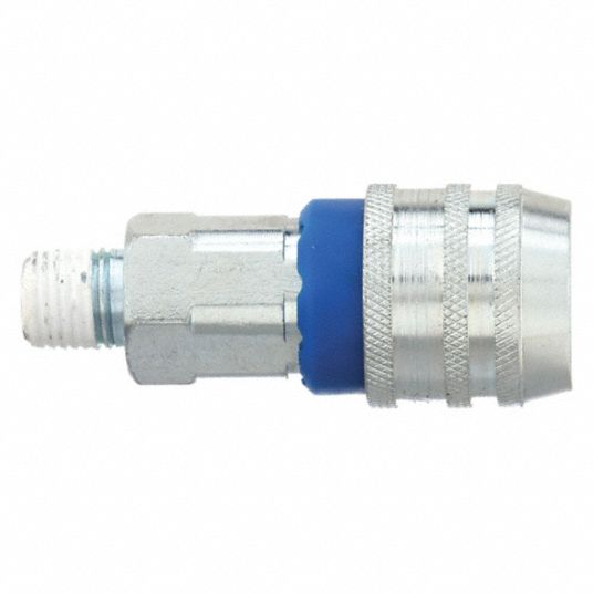 SPEEDAIRE, 1/4 in Body Size, 1/4 in Hose Fitting Size, Quick