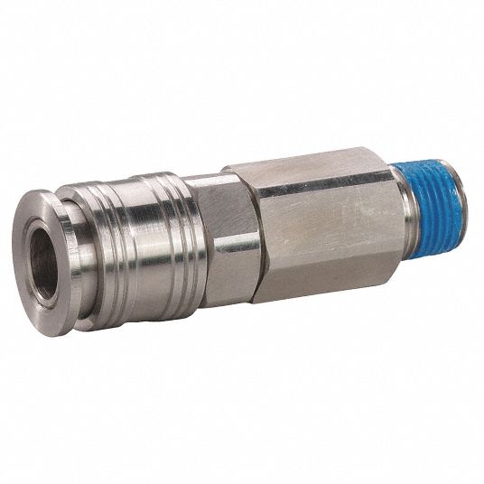 SPEEDAIRE Quick Connect Hose Coupling, Universal, 304 Stainless Steel