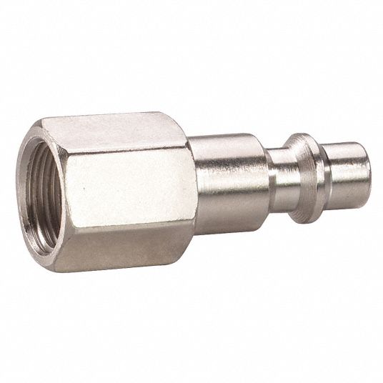 SPEEDAIRE Quick Connect Hose Coupling, Industrial, 304 Stainless Steel ...