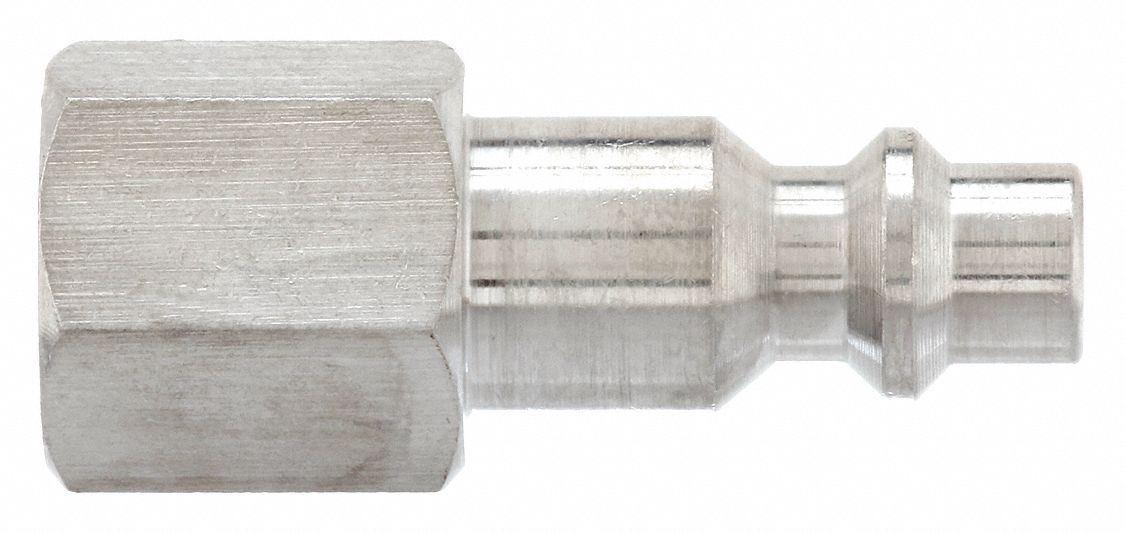 QUICK CONNECT HOSE COUPLING, ¼ IN BODY SIZE, ¼ IN HOSE FITTING SIZE, FNPT, FEMALE