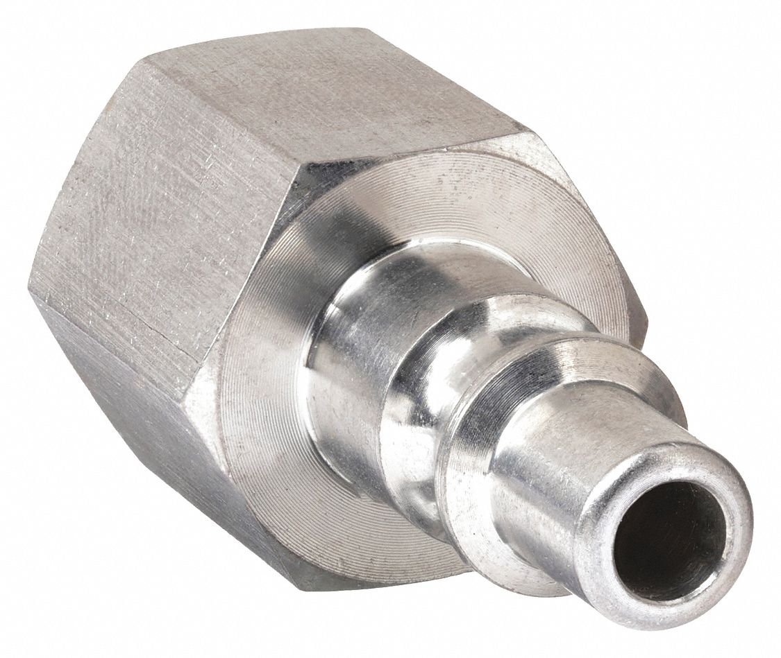 QUICK CONNECT HOSE COUPLING, ¼ IN BODY SIZE, ½ IN HOSE FITTING SIZE, FNPT