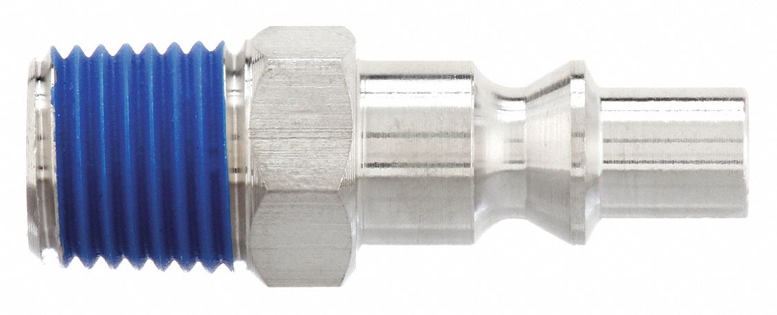 QUICK CONNECT HOSE COUPLING, ¼ IN BODY SIZE, ½ IN HOSE FITTING SIZE, MNPT