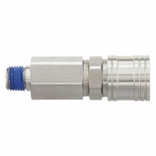 SPEEDAIRE, 1/4 in Body Size, 1/4 in Hose Fitting Size, Quick