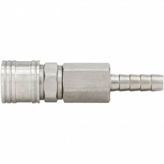 SPEEDAIRE, 1/4 in Body Size, 3/8 in Hose Fitting Size, Quick Connect ...