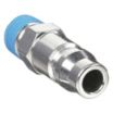 Global-Style High-Flow Steel Quick-Connect Air Coupling Plugs