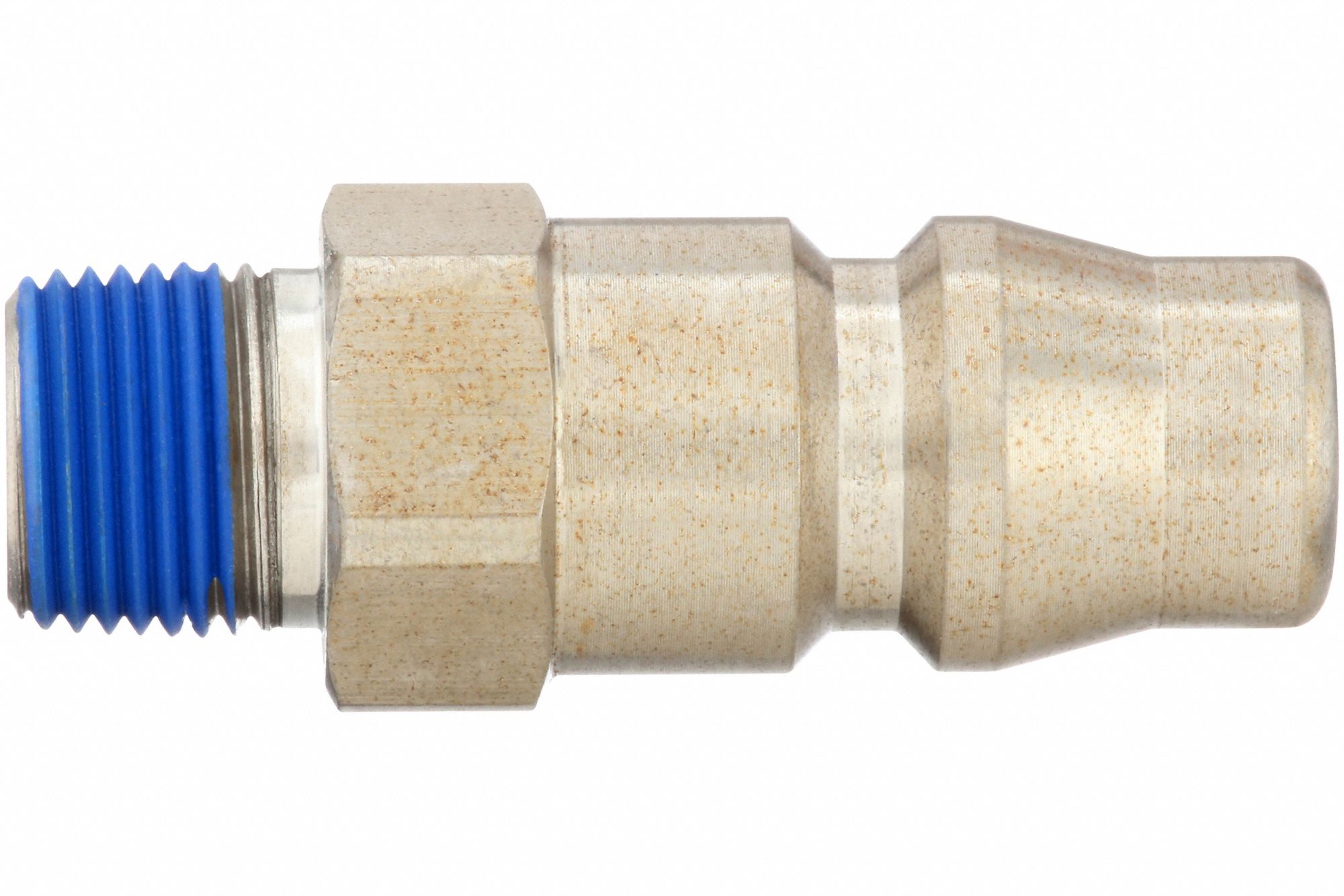 QUICK CONNECT HOSE COUPLING, ½ IN BODY SIZE, ¼ IN HOSE FITTING SIZE, MNPT