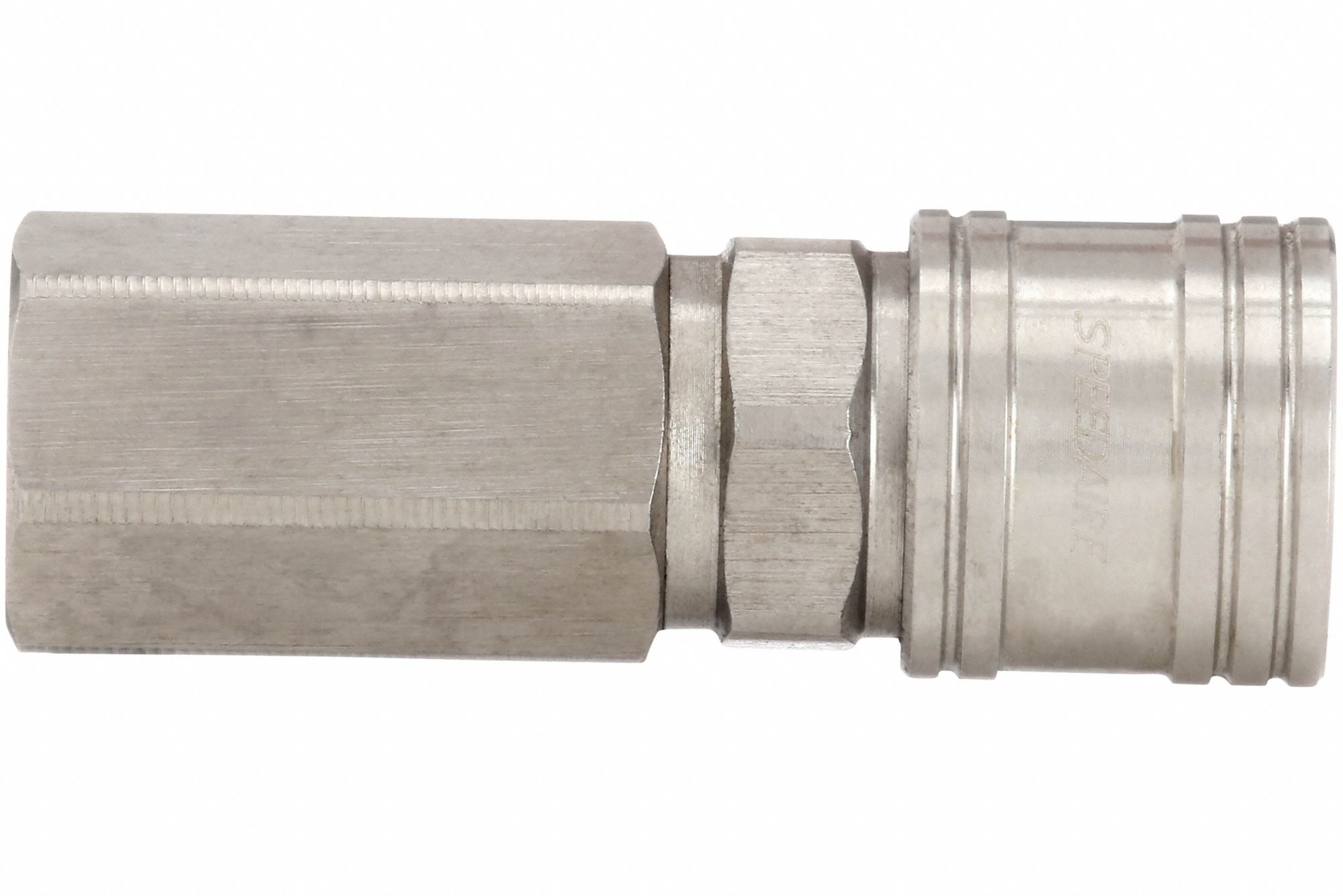 QUICK CONNECT HOSE COUPLING SET, ¼ IN HOSE FITTING SIZE, PUSH-TO-CONNECT, INCLUDES VALVE