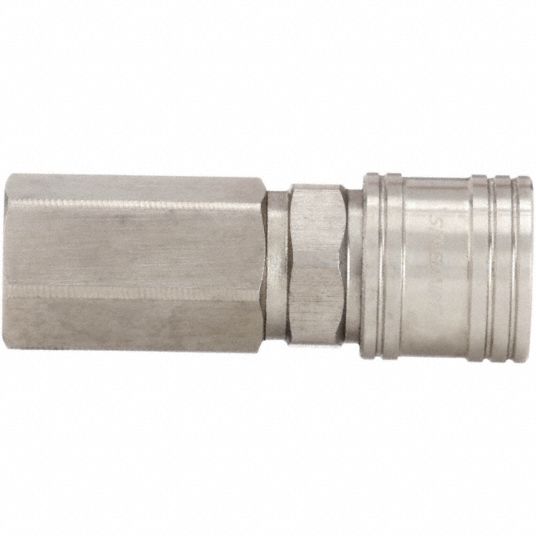 SPEEDAIRE, 1/4 in Hose Fitting Size, Push-to-Connect, Quick Connect ...