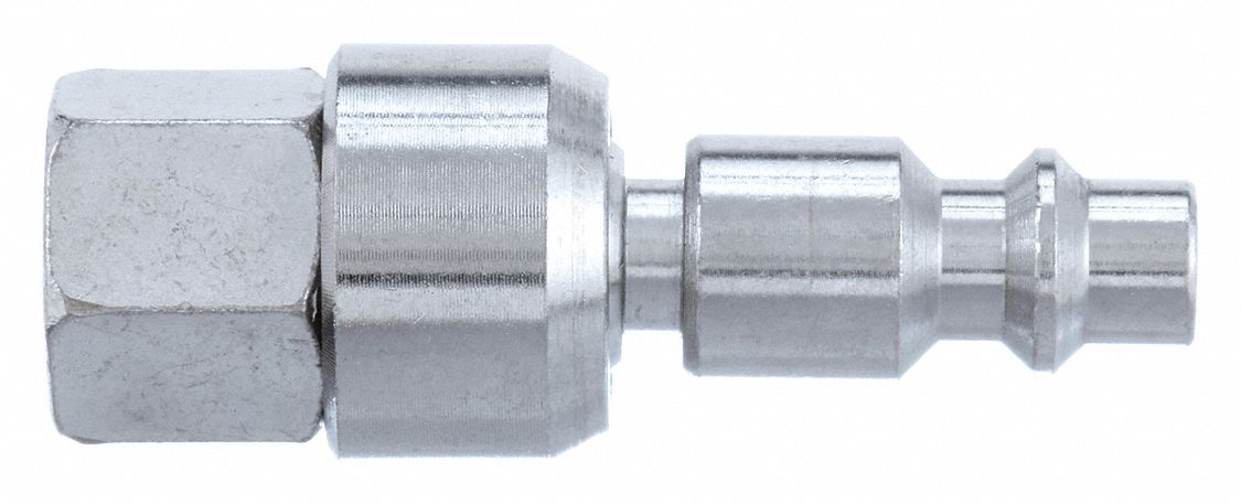 QUICK CONNECT HOSE COUPLING, ¼ IN BODY SIZE, ¼ IN HOSE FITTING SIZE, FNPT, FEMALE