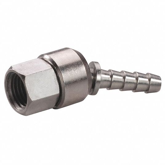 SPEEDAIRE Steel Swivel Connector with (F)NPT Hose Connection 30E599