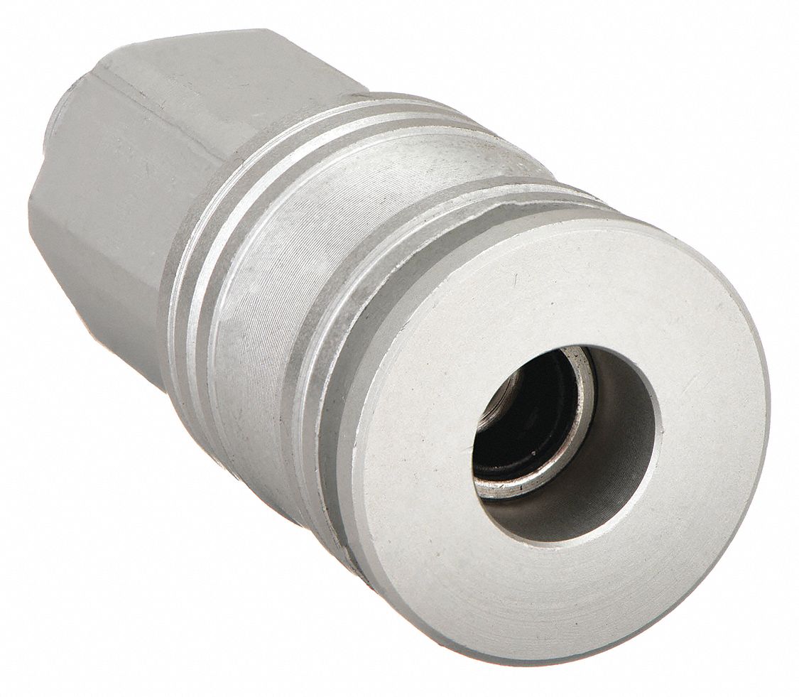 QUICK CONNECT HOSE COUPLING, ¼ IN BODY SIZE, ¼ IN HOSE FITTING SIZE, PUSH-TO-CONNECT