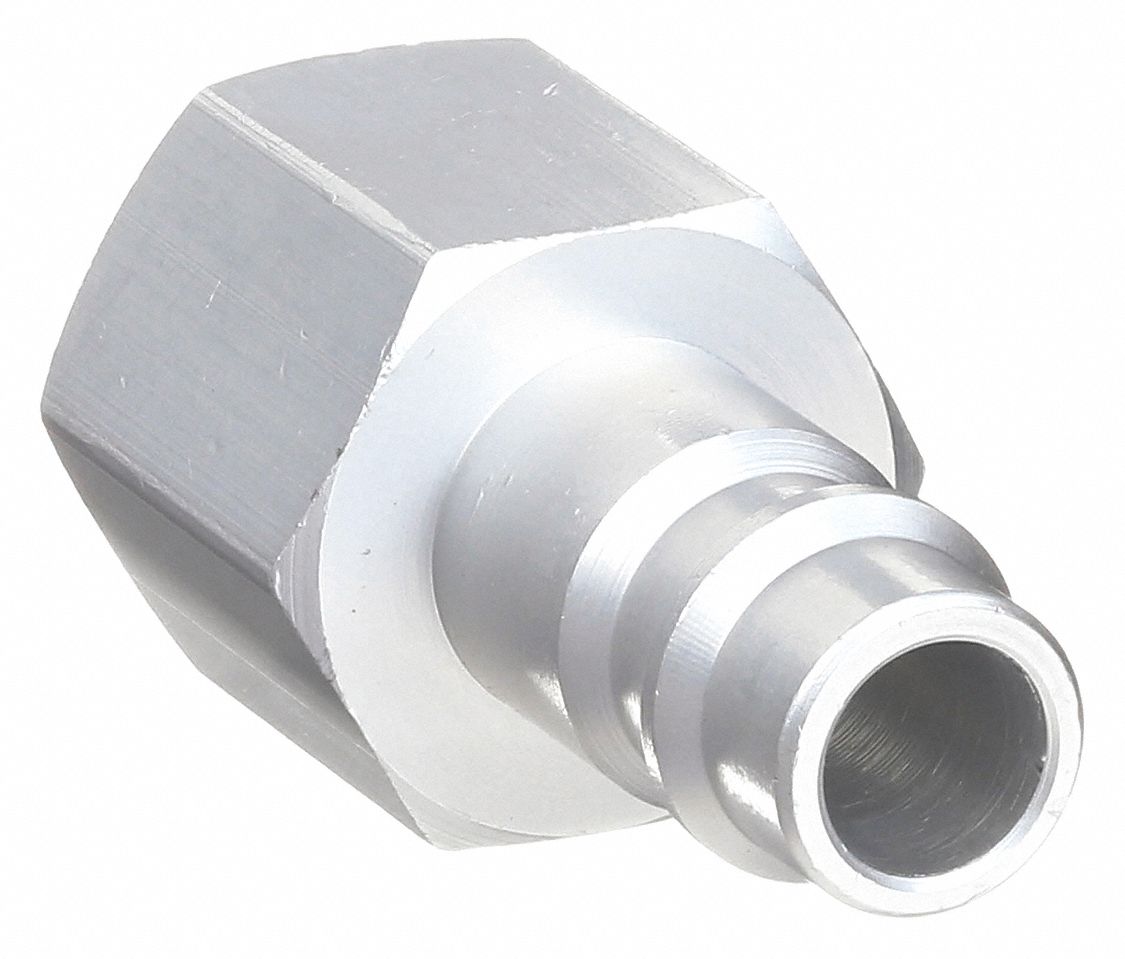 QUICK CONNECT HOSE COUPLING, ¼ IN BODY SIZE, ⅜ IN HOSE FITTING SIZE, FNPT